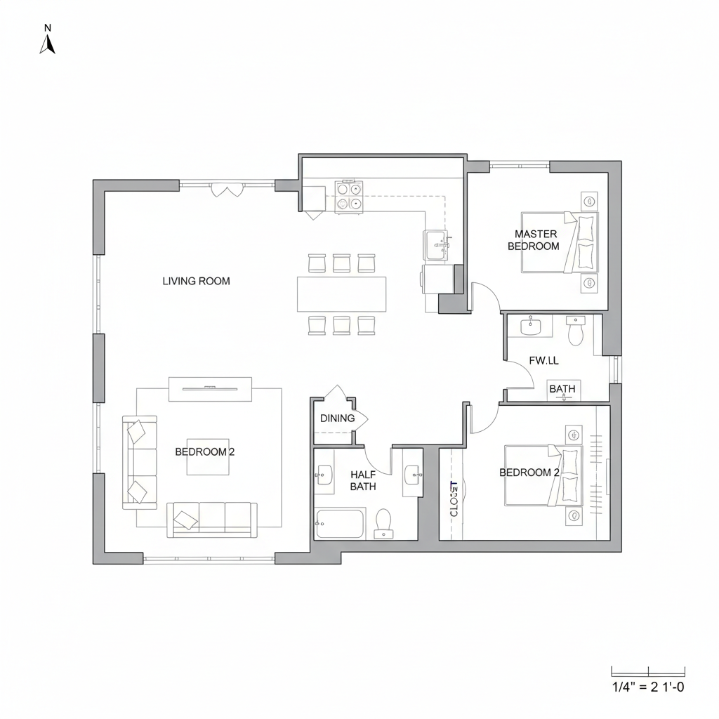 Disposizione degli ambienti